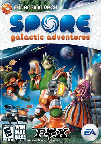 دانلود نسخه کامل بازی Spore Galactic Adventures