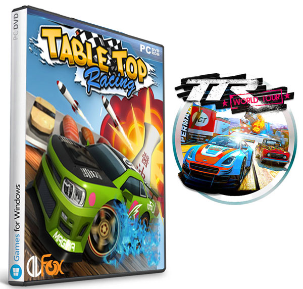 دانلود نسخه فشرده بازی Table Top Racing World Tour Tropical Ice برای PC