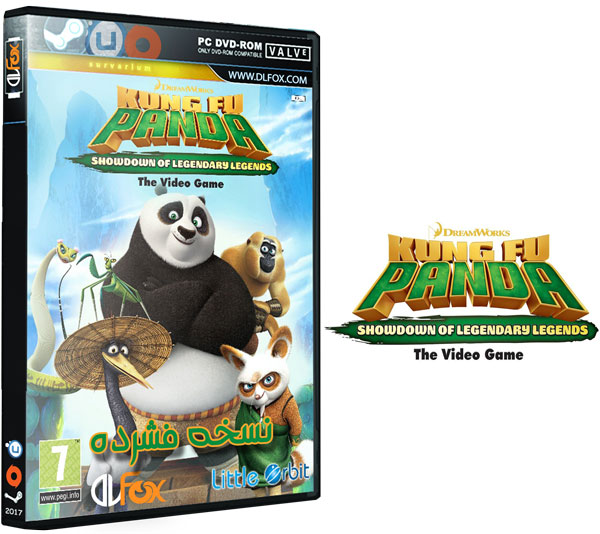 نسخه فشرده بازی Kung Fu Panda Showdown of Legendary Legends برای PC