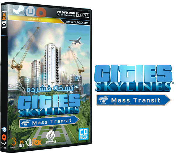 دانلود نسخه فشرده FitGirl بازی Cities: Skylines – Mass Transit برای PC