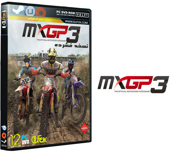 دانلود نسخه فشرده بازی MXGP3:THE OFFICIAL MOTOCROSS VIDEOGAME برای PC