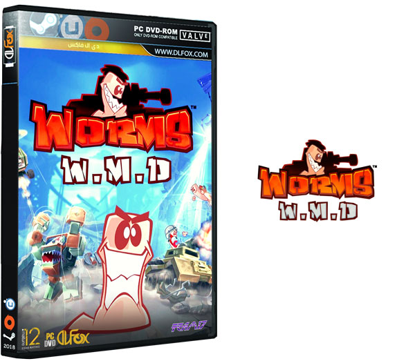 دانلود نسخه فشرده بازی Worms W.M.D.: Wormhole برای PC