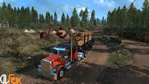 دانلود نسخه فشرده بازی American Truck Simulator برای PC