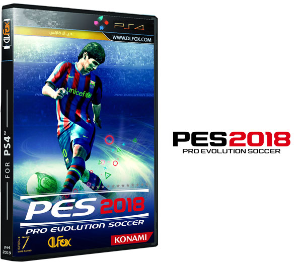 دانلود بازی Pro Evolution Soccer 2018 برای PS4