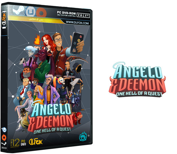 دانلود نسخه فشرده بازی Angelo and Deemon: One Hell of a Quest برای PC