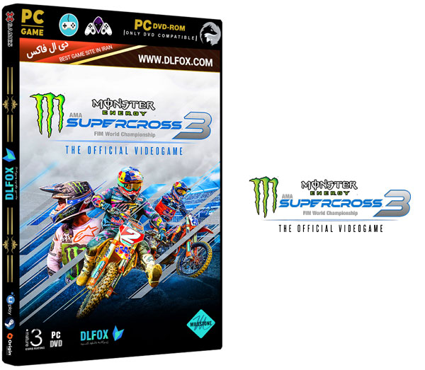 دانلود نسخه فشرده بازی Monster Energy Supercross-The Official Videogame 3 برای PC