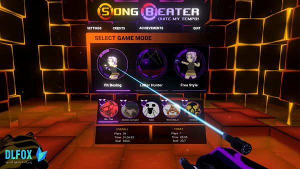 دانلود نسخه فشرده بازی Song Beater Quite My Tempo VR برای PC