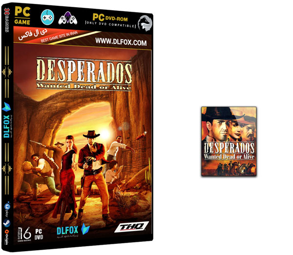 دانلود نسخه فشرده بازی Desperados: Wanted Dead or Alive برای PC