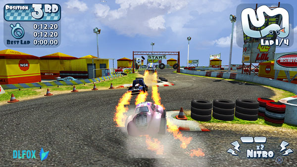 دانلود نسخه فشرده بازی Mini Motor Racing X برای PC