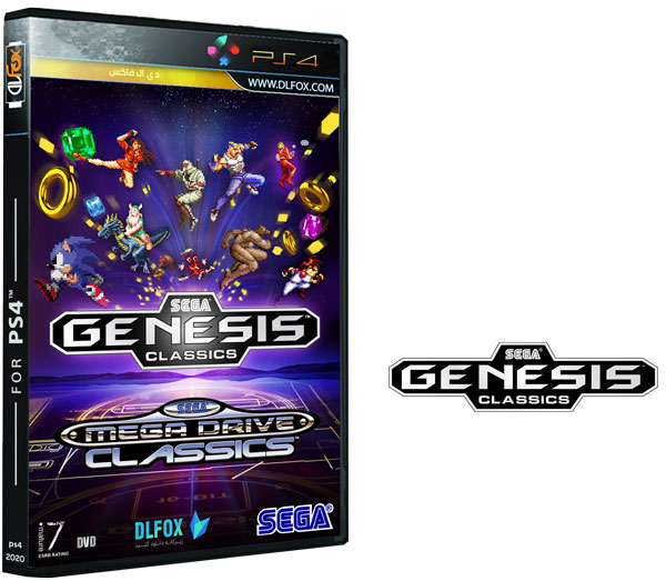 دانلود نسخه کرک شده بازی SEGA Mega Drive and Genesis Classics برای PS4