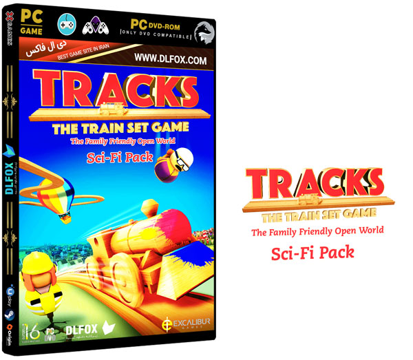 دانلود نسخه فشرده بازی Tracks – The Train Set Game: Sci-Fi Pack برای PC