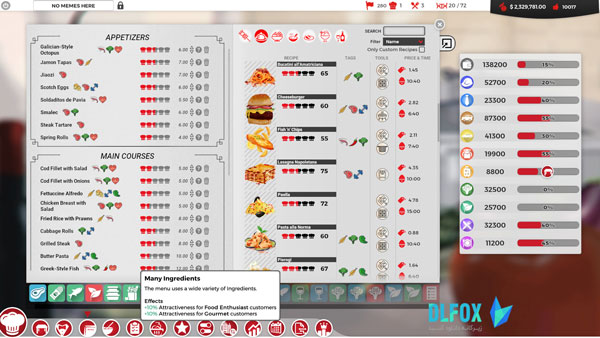 دانلود نسخه فشرده بازی Chef: A Restaurant Tycoon Game برای PC