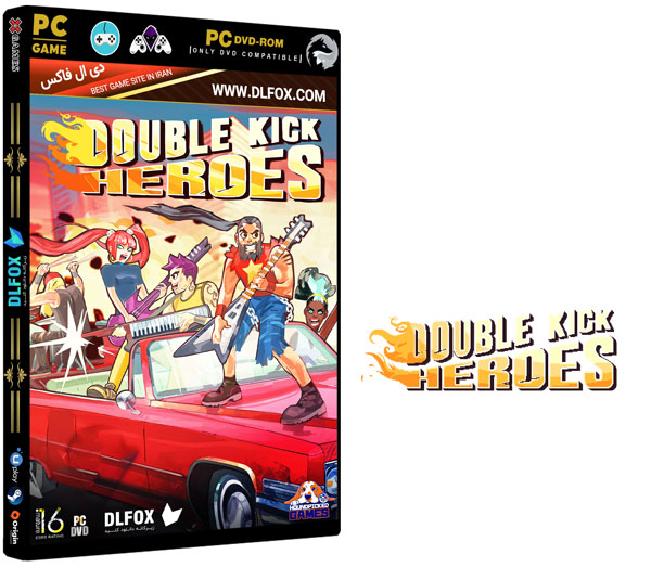 دانلود نسخه فشرده بازی DOUBLE KICK HEROES برای PC