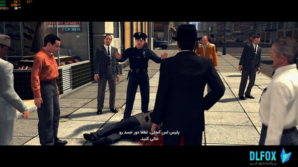دانلود زیرنویس فارسی بازی L.A. Noire برای PC