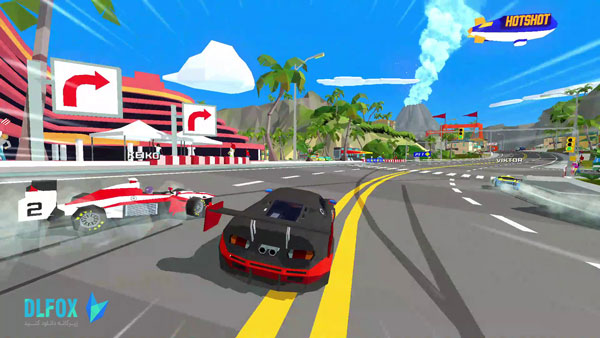 دانلود نسخه فشرده بازی Hotshot Racing برای PC
