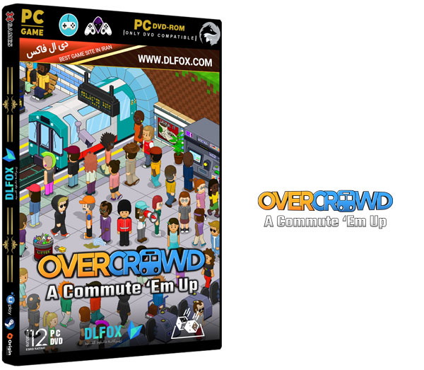 دانلود نسخه فشرده بازی Overcrowd: A Commute Em Up برای PC