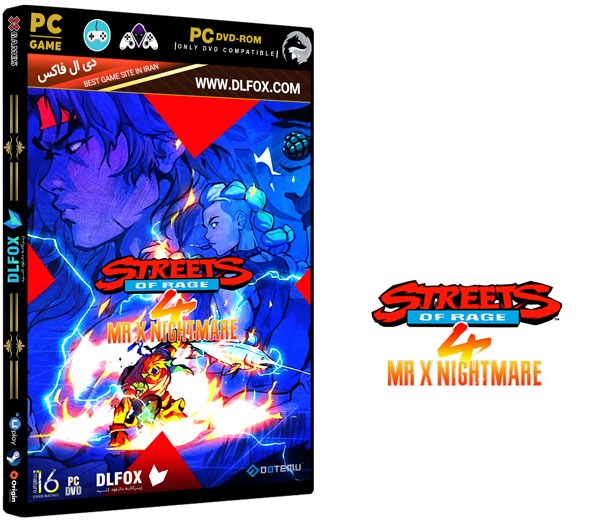 دانلود نسخه فشرده بازی Streets Of Rage 4 – Mr. X Nightmare برای PC