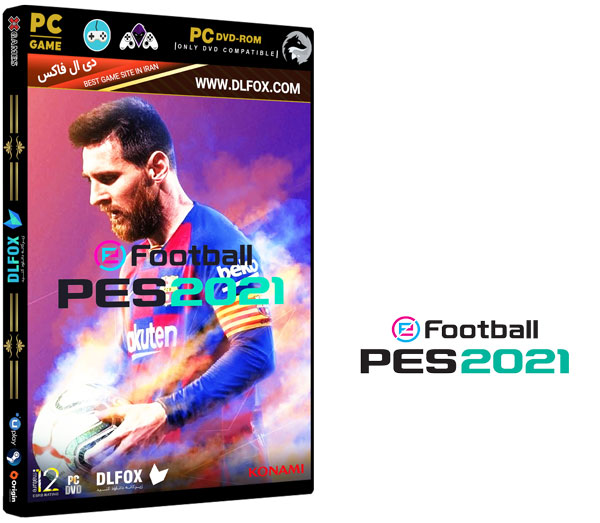 دانلود نسخه فشرده بازی eFootball PES 2021 DATAPACK برای PC