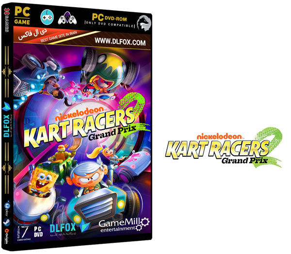 دانلود نسخه فشرده بازی Nickelodeon Kart Racers 2: Grand Prix برای PC