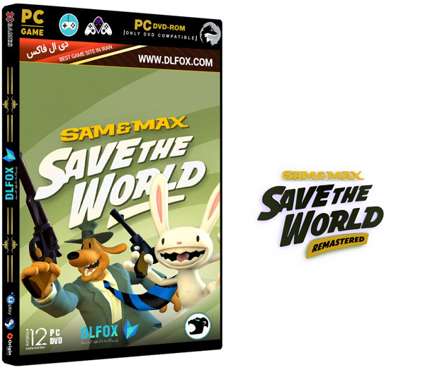 دانلود نسخه فشرده بازی SAM & MAX SAVE THE WORLD: REMASTERED برای PC