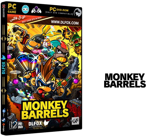 دانلود نسخه فشرده بازی MONKEY BARRELS برای PC