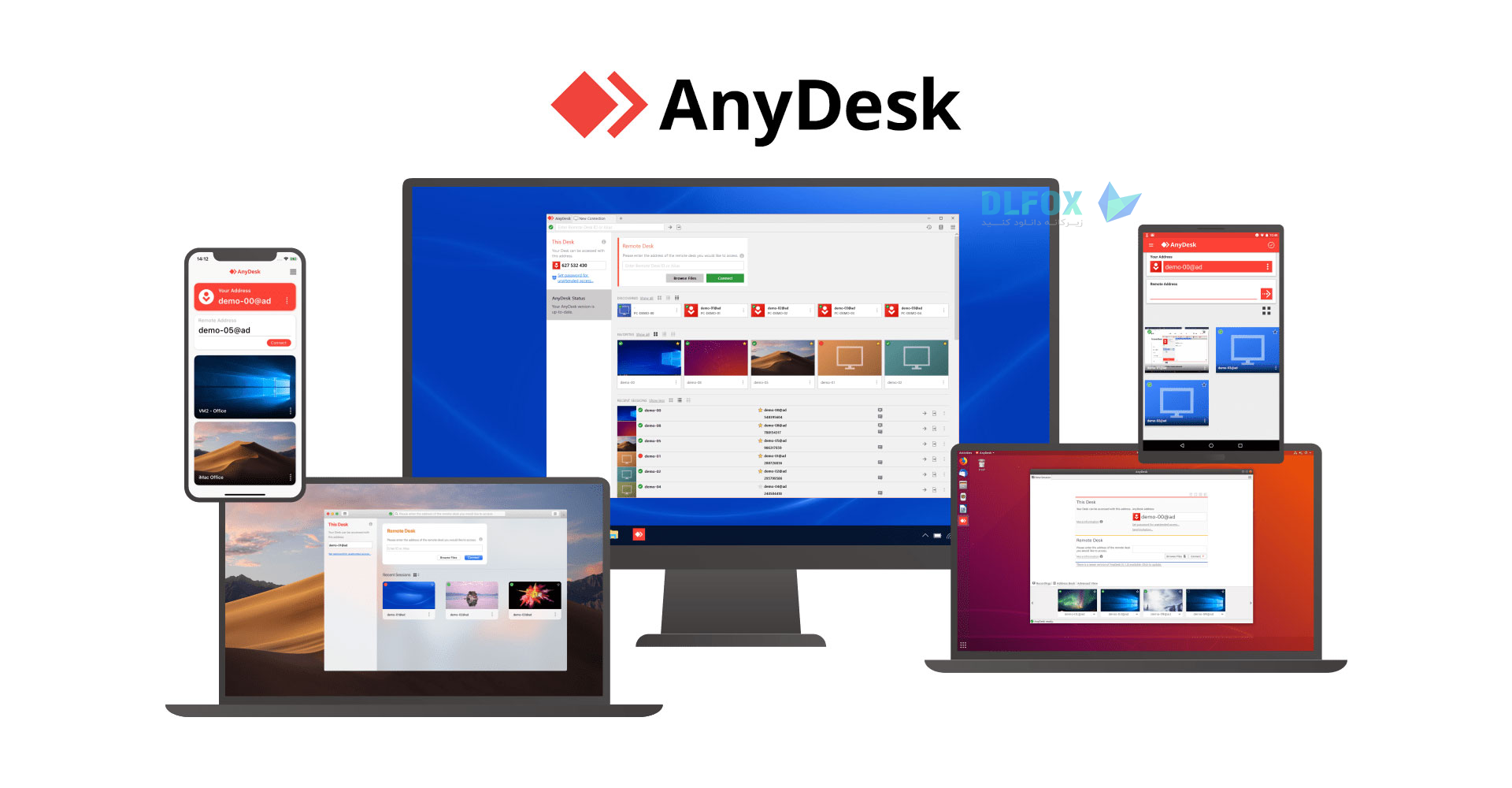 دانلود نسخه نهایی نرم افزار AnyDesk برای PC