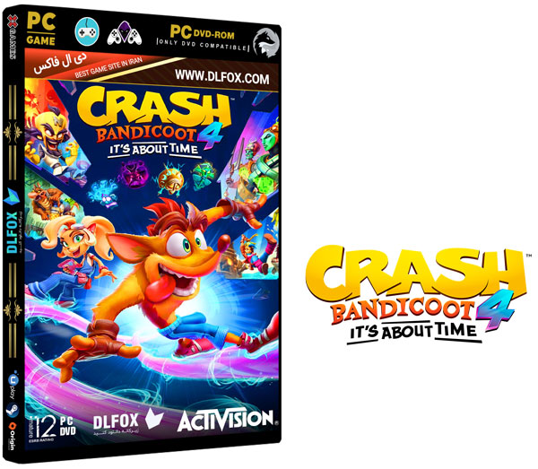 دانلود نسخه فشرده بازی Crash Bandicoot 4: It’s About Time برای PC
