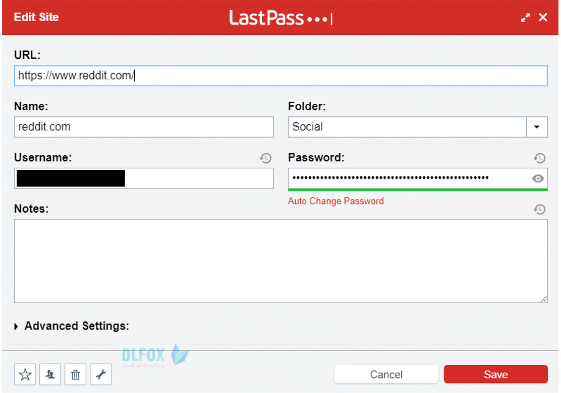 دانلود نسخه نهایی نرم افزار LastPass Password Manager برای PC