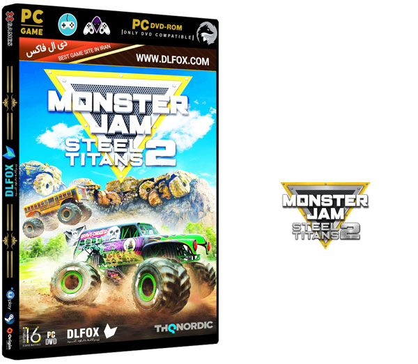 دانلود نسخه فشرده بازی Monster Jam Steel Titans 2 برای PC