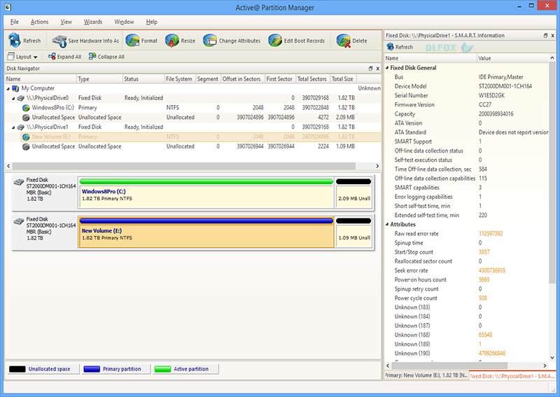 دانلود نسخه نهایی نرم افزار Active @ Partition Manager برای PC