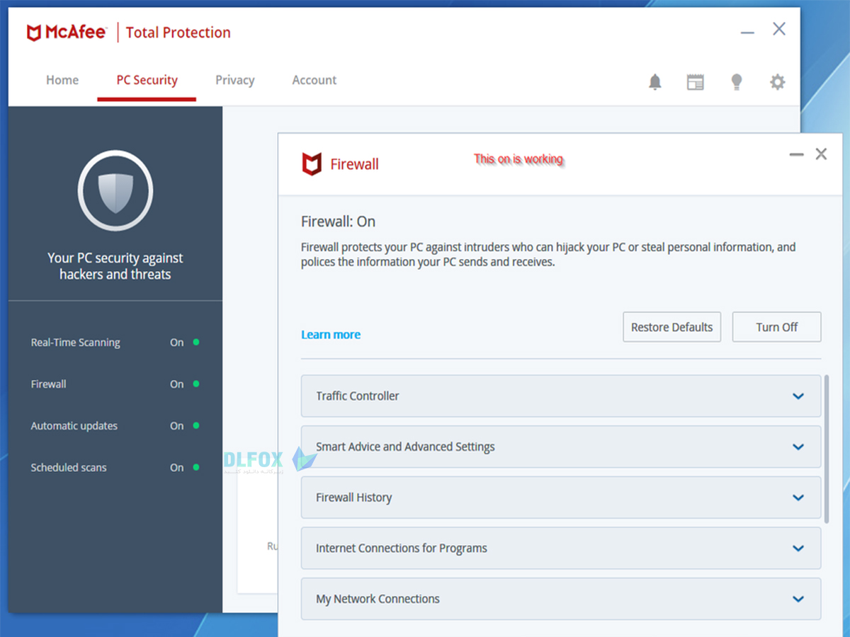 دانلود نسخه نهایی نرم افزار McAfee Total Protection برای PC