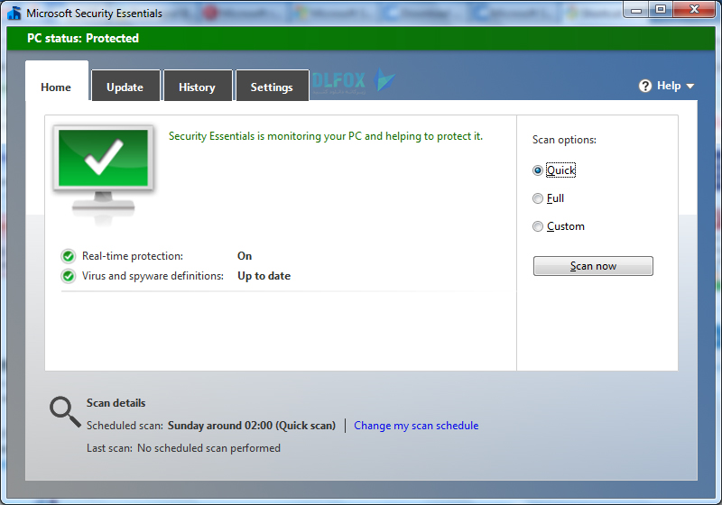 دانلود نسخه نهایی نرم افزار Microsoft Security Essentials برای PC