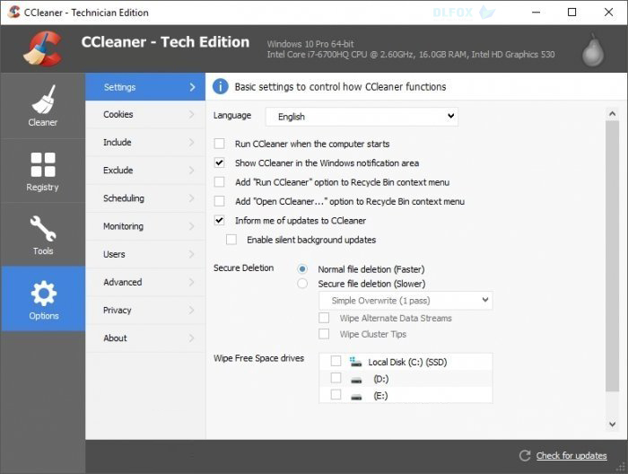 دانلود نسخه نهایی نرم افزار CCleaner Technician برای PC