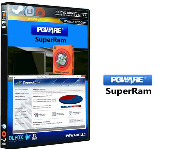 دانلود نسخه نهایی نرم افزار PGWare Super Ram برای PC