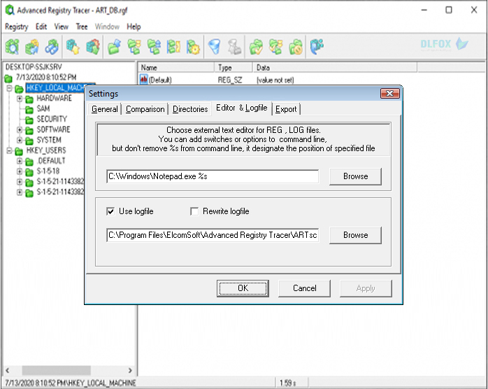 دانلود نسخه نهایی نرم افزار Advanced Registry Tracer برای PC