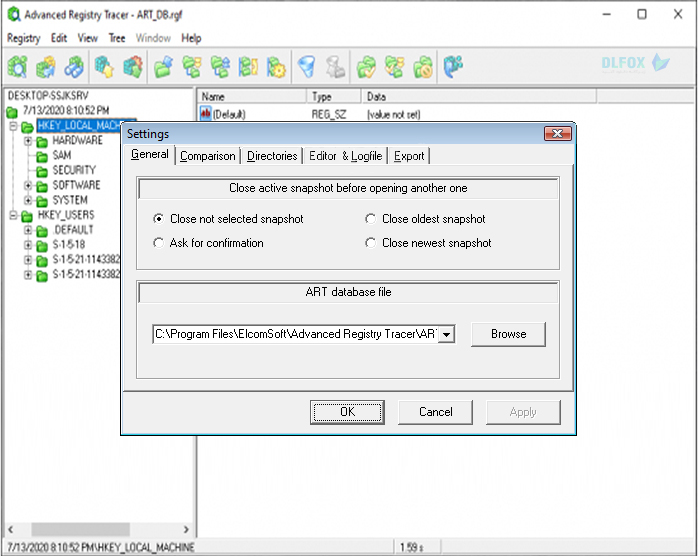 دانلود نسخه نهایی نرم افزار Advanced Registry Tracer برای PC