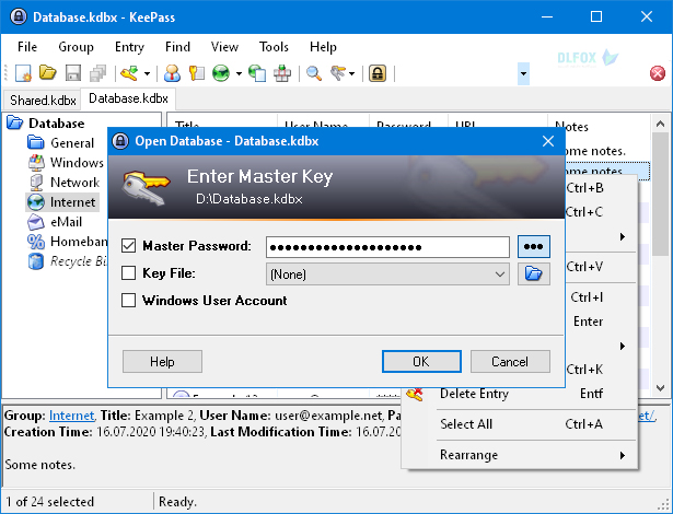 دانلود نسخه نهایی نرم افزار KeePass Password Safe برای PC