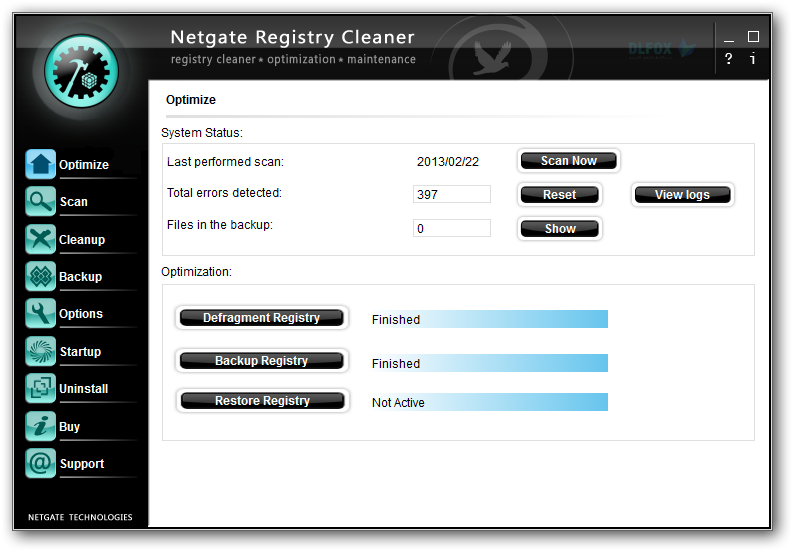 دانلود نسخه نهایی نرم افزار NETGATE Registry Cleaner برای PC