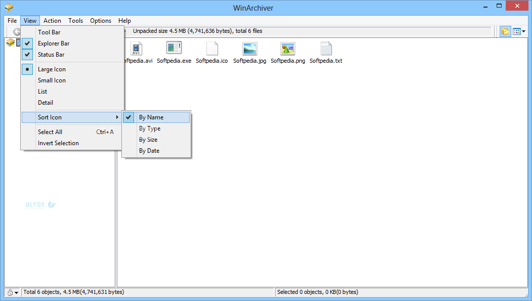 دانلود نسخه نهایی نرم افزار WinArchiver برای PC