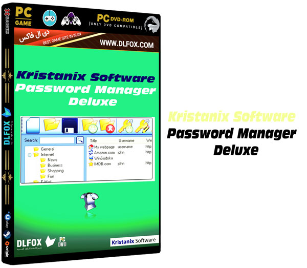 دانلود نسخه نهایی نرم افزار Kristanix Software Password Manager Deluxe برای PC