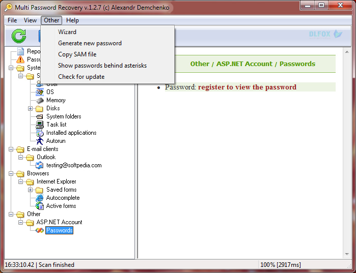 دانلود نسخه نهایی نرم افزار Multi Password Recovery برای PC