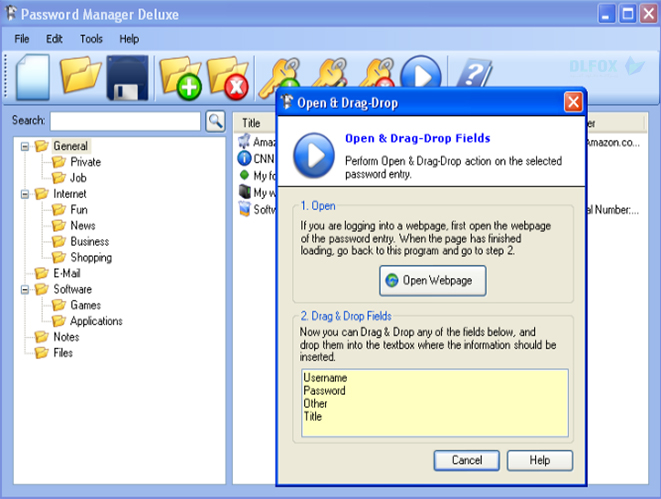 دانلود نسخه نهایی نرم افزار Kristanix Software Password Manager Deluxe برای PC