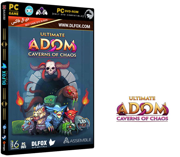 دانلود نسخه فشرده بازی ULTIMATE ADOM: CAVERNS OF CHAOS برای PC