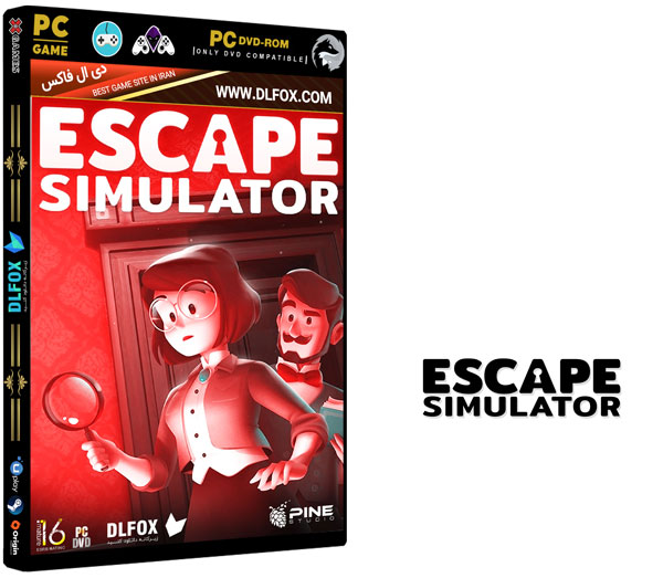 دانلود نسخه فشرده بازی ESCAPE SIMULATOR برای PC