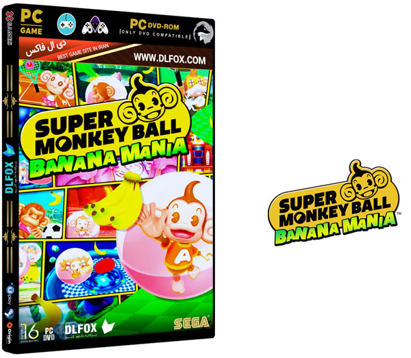 دانلود نسخه فشرده بازی SUPER MONKEY BALL: BANANA MANIA برای PC