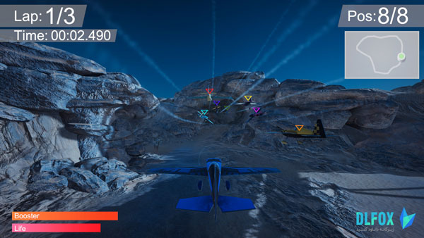 دانلود نسخه فشرده بازی AIRPLANE RACER 2021 برای PC