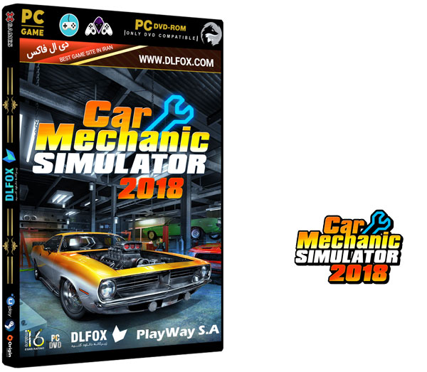 دانلود نسخه فشرده بازی CAR MECHANIC SIMULATOR 2018 برای PC