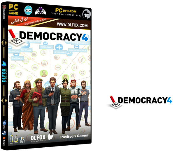 دانلود نسخه فشرده بازی DEMOCRACY 4 برای PC