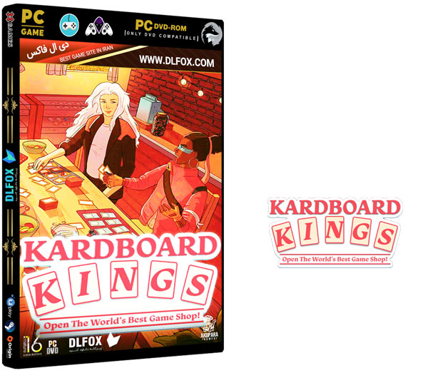 دانلود نسخه فشرده بازی Kardboard Kings: Card Shop Simulator برای PC