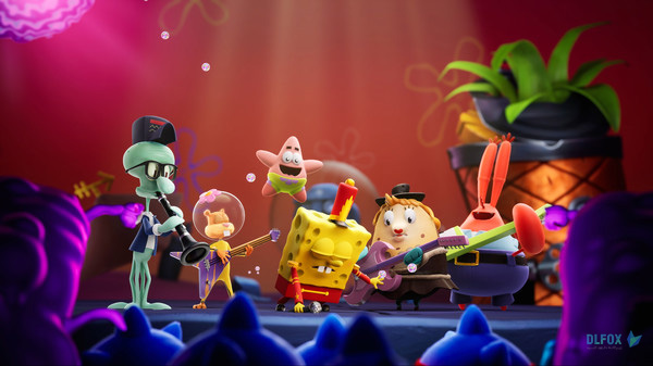 دانلود نسخه فشرده بازی SpongeBob SquarePants: The Cosmic Shake برای PC